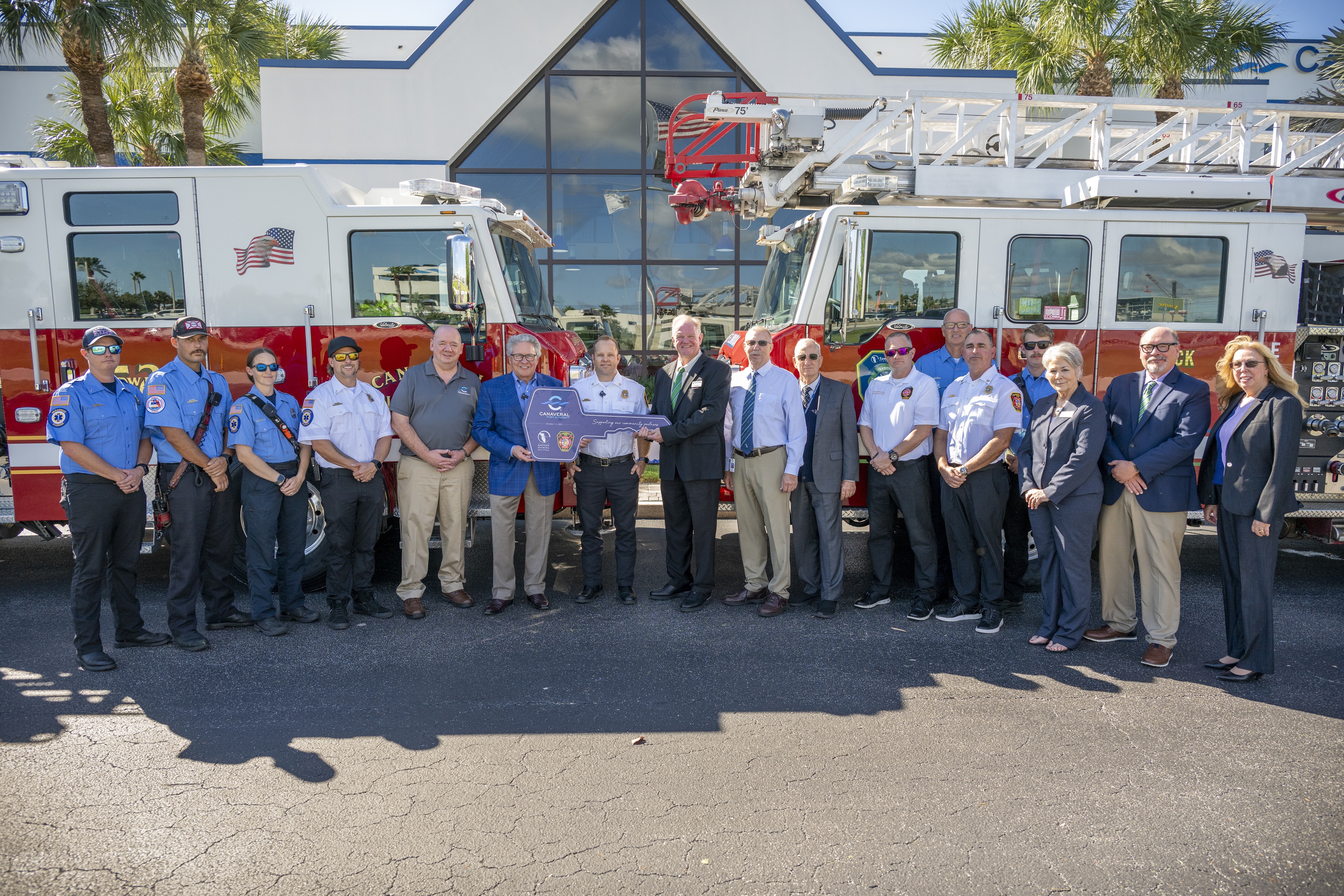 Eastern Florida State Fire Truck Donation SELECTS 101526-1 lower res