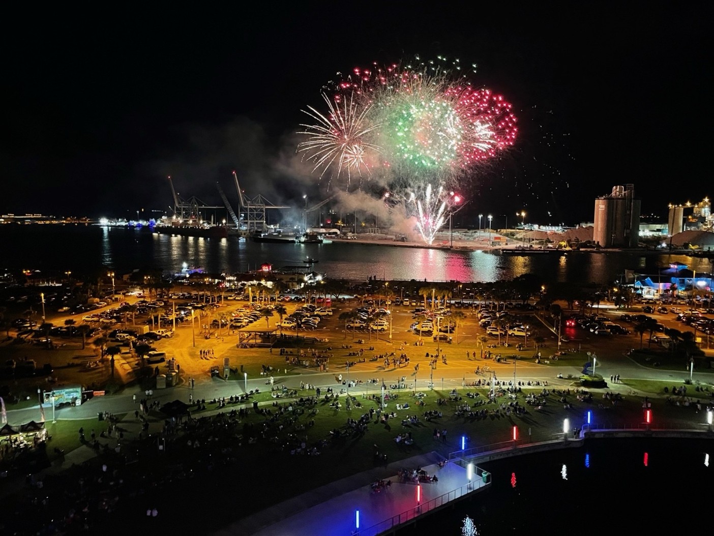 Fireworks at Port Canaveral