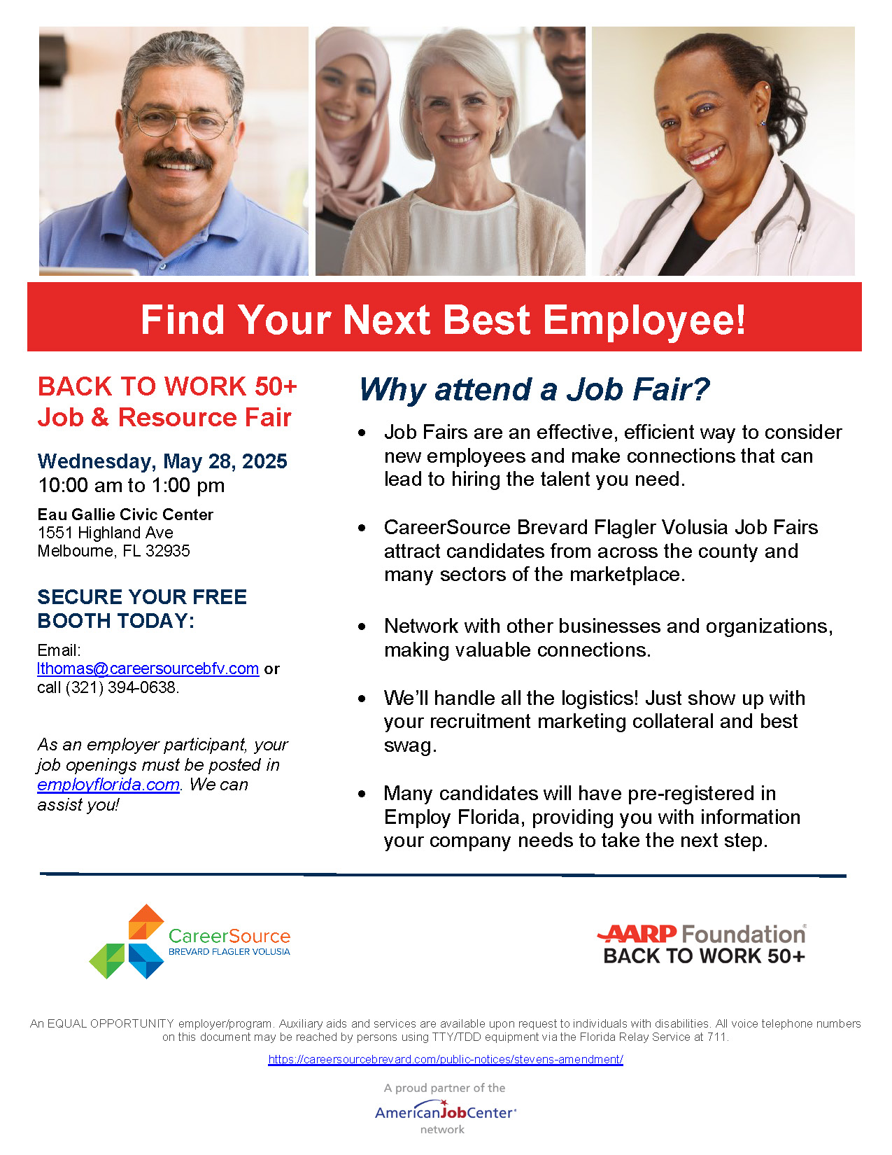 Career Source Job Fair Flyer