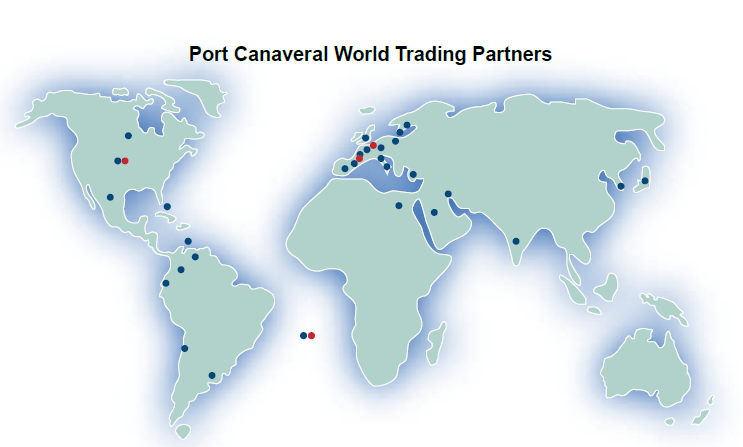 Port canaveral world trading partners