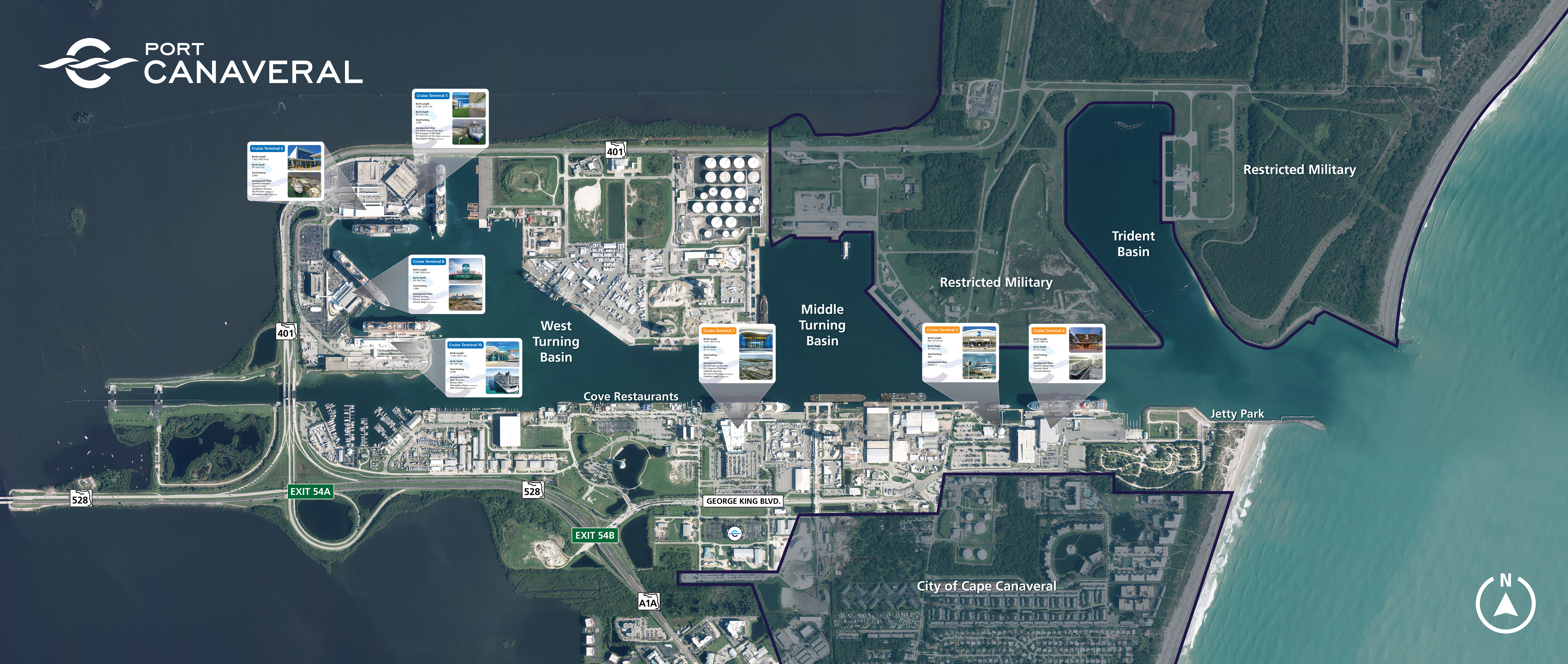 2025 Port Canaveral Cruise Terminal Map 2025 Port Canaveral Cruise Terminal Map