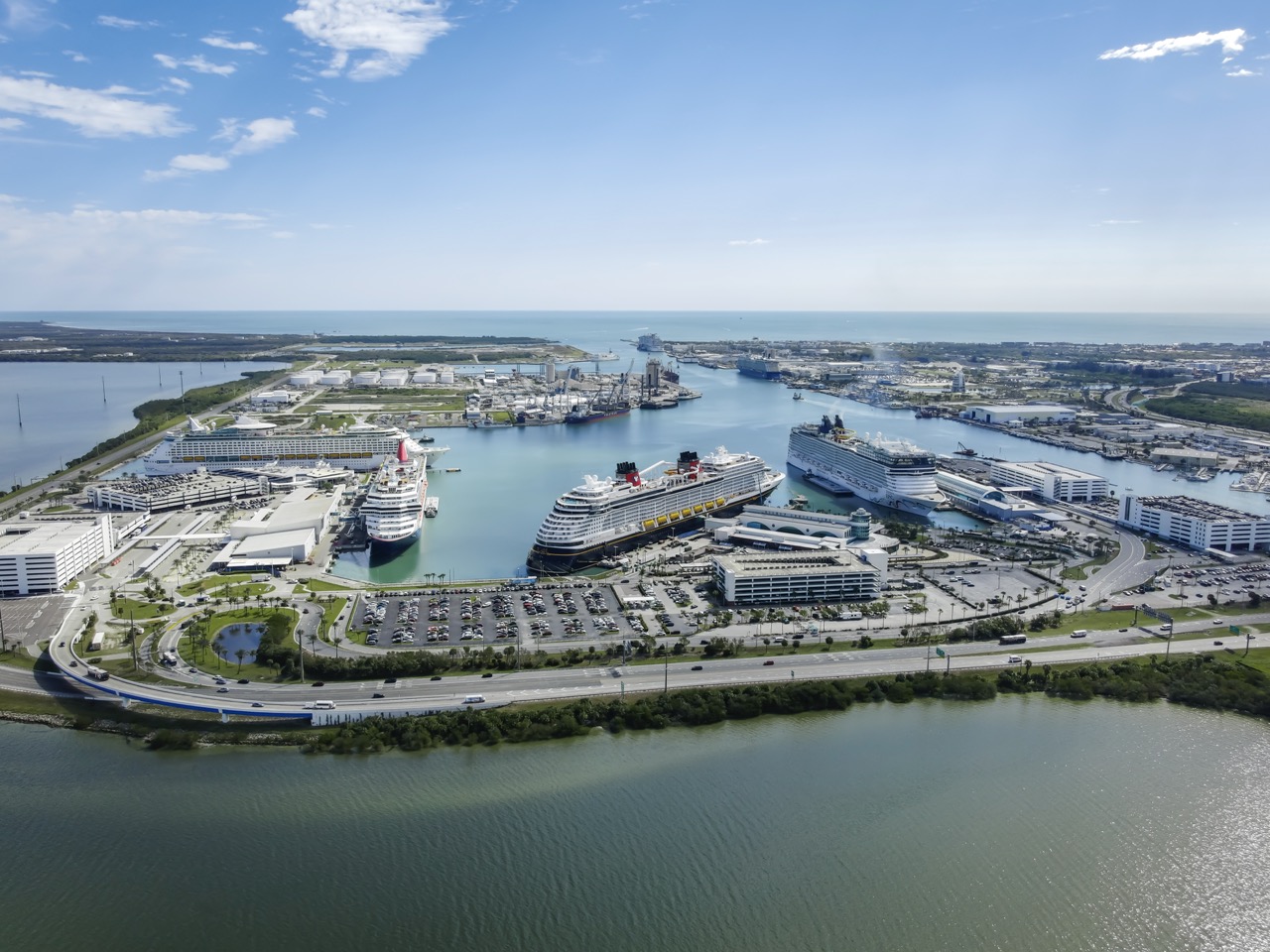 6 Ship Cruise Day aerial photo