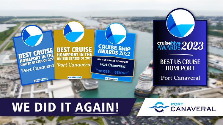 Best U.S. Port in 2023 Port Canaveral Graphic